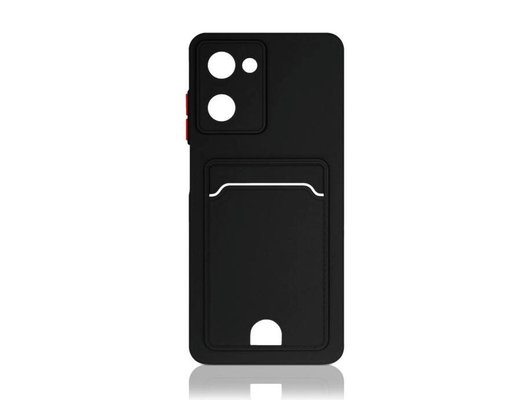 Чехол DF для Realme 10 (4G) rmCardCase-04 (black)